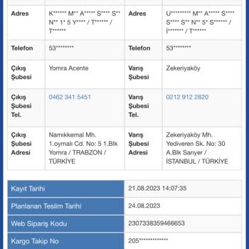 Sürat Kargo Zekeriyaköy Şubesinin İş Bilmezliği