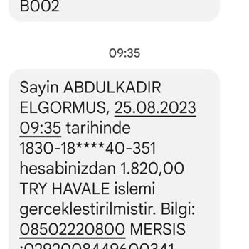 Denizbank Habersiz Tl Kesintisi.