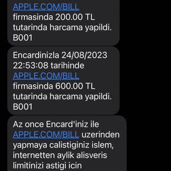 Apple İznim Dışında Para Çekildi