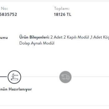 Vivense 30 Mayısta Sipariş Ettiğimiz Gardırop Hâlâ Gelmedi!