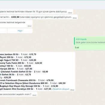 A101 Eksik Ürün Getirdi, Sonradan Listeden Eksik Ürünleri Çıkarmış