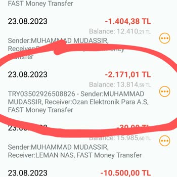 Ozan Elektronik Para Hesabıma Para İadesi
