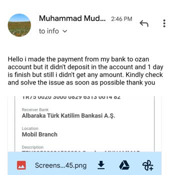 Ozan Elektronik Para Hesabıma Para İadesi