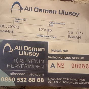 Pamukkale Turizm Servisinden Valizim Kayboldu