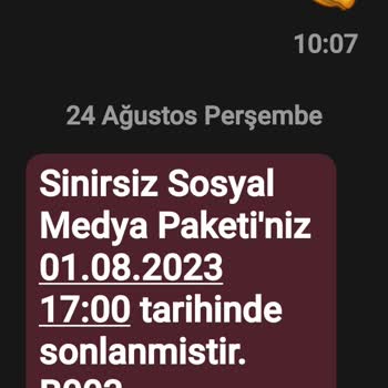 Vodafone Fazla Fatura Edilen Ek Paket Ücreti