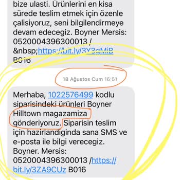 Boyner Ürünümü Kaybetti Yenisini Yollamıyor Bilgi Vermiyor