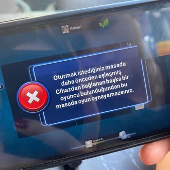 101 Okey Plus Aynı Masada Oyun Oynayamıyoruz