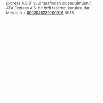 Fiyuu Yemeksepeti'nden Siparişimde Gecikme Ve İlgisizlik