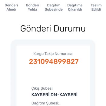 Sendeo Kargo 13 Gündür Kargomu KAYSERİ'DEN DENİZLİ'YE Getiremedi