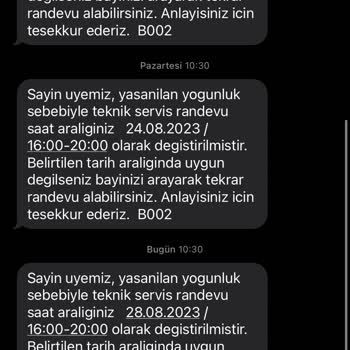 02.08.2023 Tarihinde Yapılan Digiturk Başvurunun Kurulumu Yapılmaması