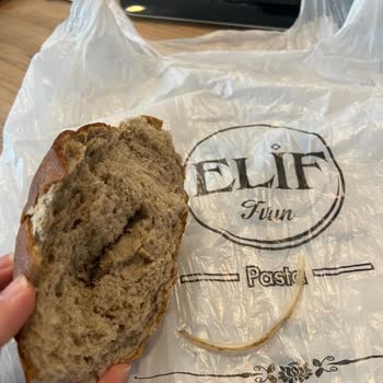 Ekmeğin İçinden Plastik Parçası Çıktı Elif Fırın Pasta (Esenler)