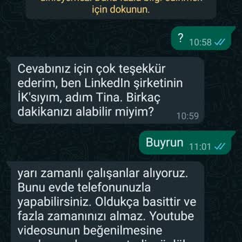 Linkedin Den Mesajlar Armalar Geliyor