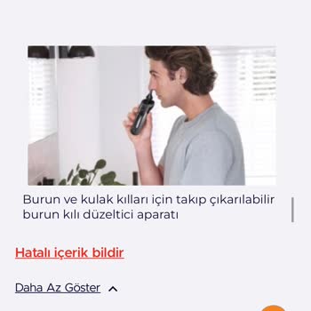 Teknosa Philips Marka Sakal Tıraş Makinesi İle İlgili Sorun