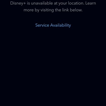 Disney+ Bölgenizde İzlenemez Uyarısı