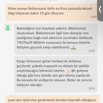 Trendyol Express Kargomu Kaybetti Kargom Yok