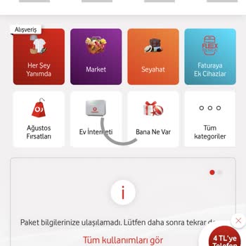 Vodafone Net İnternet Sorunu