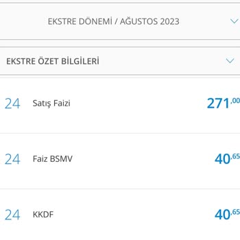 Denizbank 3 Ayrı Faiz Kesintisi