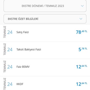 Denizbank 3 Ayrı Faiz Kesintisi