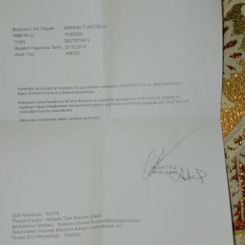 Akbank Gecikmeli Bakiye Yatırdım Kalkmıyor
