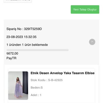 Instagram'da By_sadem İsimli Butik İade Ödemelerini Yapmıyor!