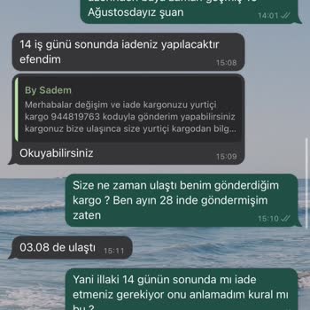 Instagram'da By_sadem İsimli Butik İade Ödemelerini Yapmıyor!