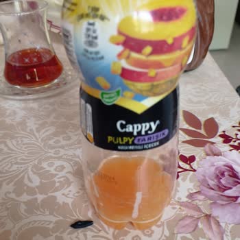 Cappy İçeceğin İçinden Yabancı Cisim Çıktı