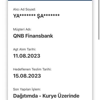 AGT Kurye (aynigunteslim.com) 15 Gündür Teslimat Yapmıyor