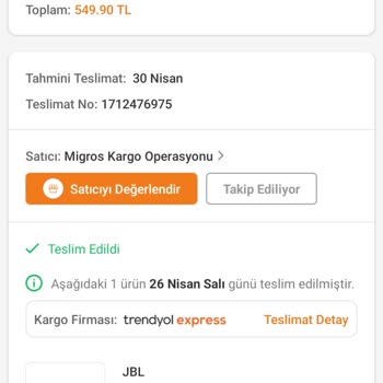 Migros Fatura Talebime Dönüş Olmadı