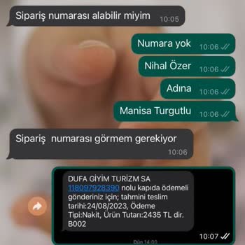 Dufaofficial Elbise Taş Dökülmesi İade