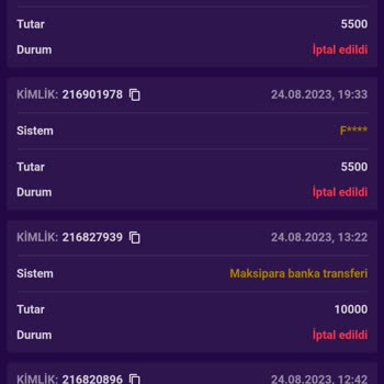 Maritbet Para Çekimi Hatası