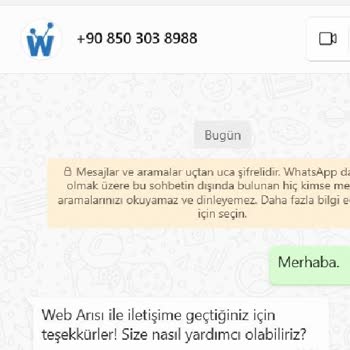 Webarısı Firmasına Ulaşılamaz.