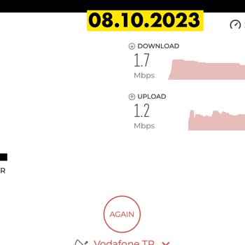 Vodafone Evde İnternet 1.8 Mbps, Defalarca Bildirmeme Rağmen Çözüm Yok
