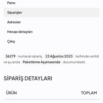 Akillielma.net Kargolanmayan Sürekli Bekletilen Ürün