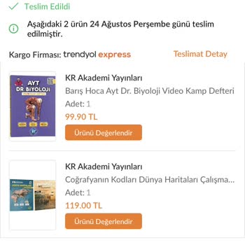 Trendyol Tam Ücret İade Olmaması