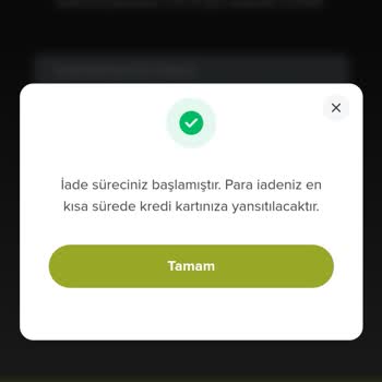 Paribu Cineverse Bilet İadesi Param İade Olmadı