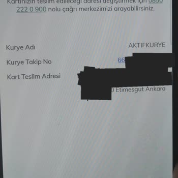 QNB Finansbank 1,5 Aydır Teslim Edilemeyen Kredi Kartı