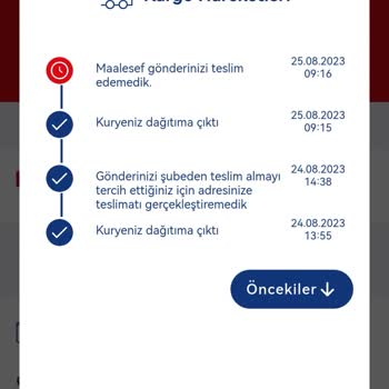 Aras Kargo Kargo Dağıtımı Yapılmıyor