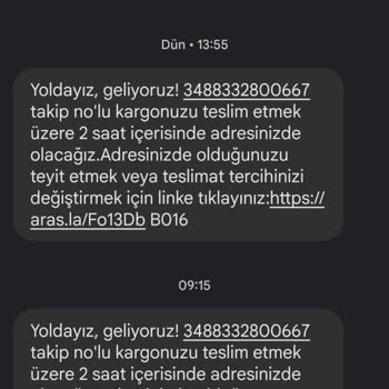 Aras Kargo Kargo Dağıtımı Yapılmıyor