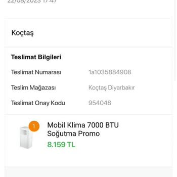Koçtaş Sattığı Malı Vermiyor