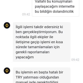 Mangelnder Kundenservice, Ausbleibende Rückerstattung und Vertrauensbruch bei Binance TR