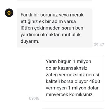 Mangelnder Kundenservice, Ausbleibende Rückerstattung und Vertrauensbruch bei Binance TR