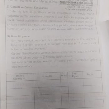 Media Markt Ayıplı Telefon Satışı