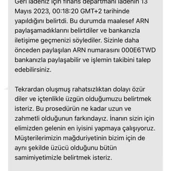 Ziraat Bankası Kredi Kartımdan Çekilen Hatalı Ücretin Hesabıma Yatmaması