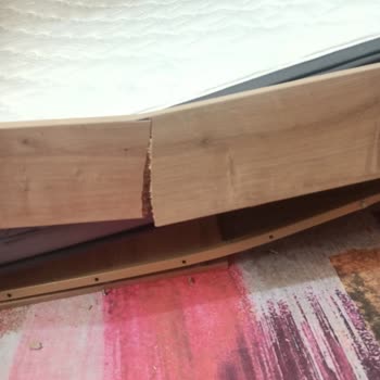 Çilek Mobilyadan Alınan Ranza Gece Çocuğumuz Uyurken Kırıldı.