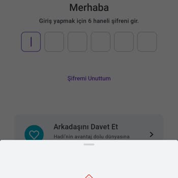 Hadi TOM Pay Hadi Uygulamasında Kısıtlama Hatası
