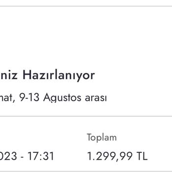 Boyner Deforme Olmuş Ve Eksik Ürün Siparişi!