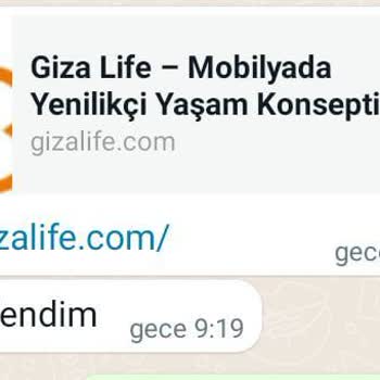Giza Life 2 Masa Sandalye Aldık Parası Da Ödedik Göndermediler