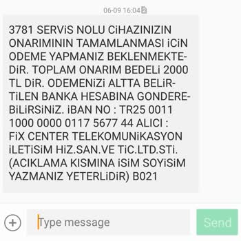 Yetkisiz Yetkili Servis ''Fix Center''