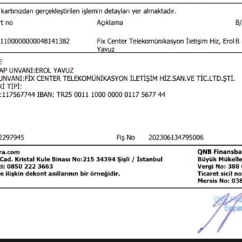 Yetkisiz Yetkili Servis ''Fix Center''