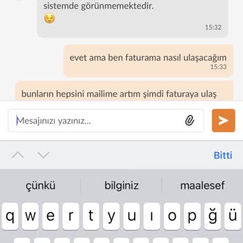Trendyol Sipariş Faturasına Ulaşamıyorum